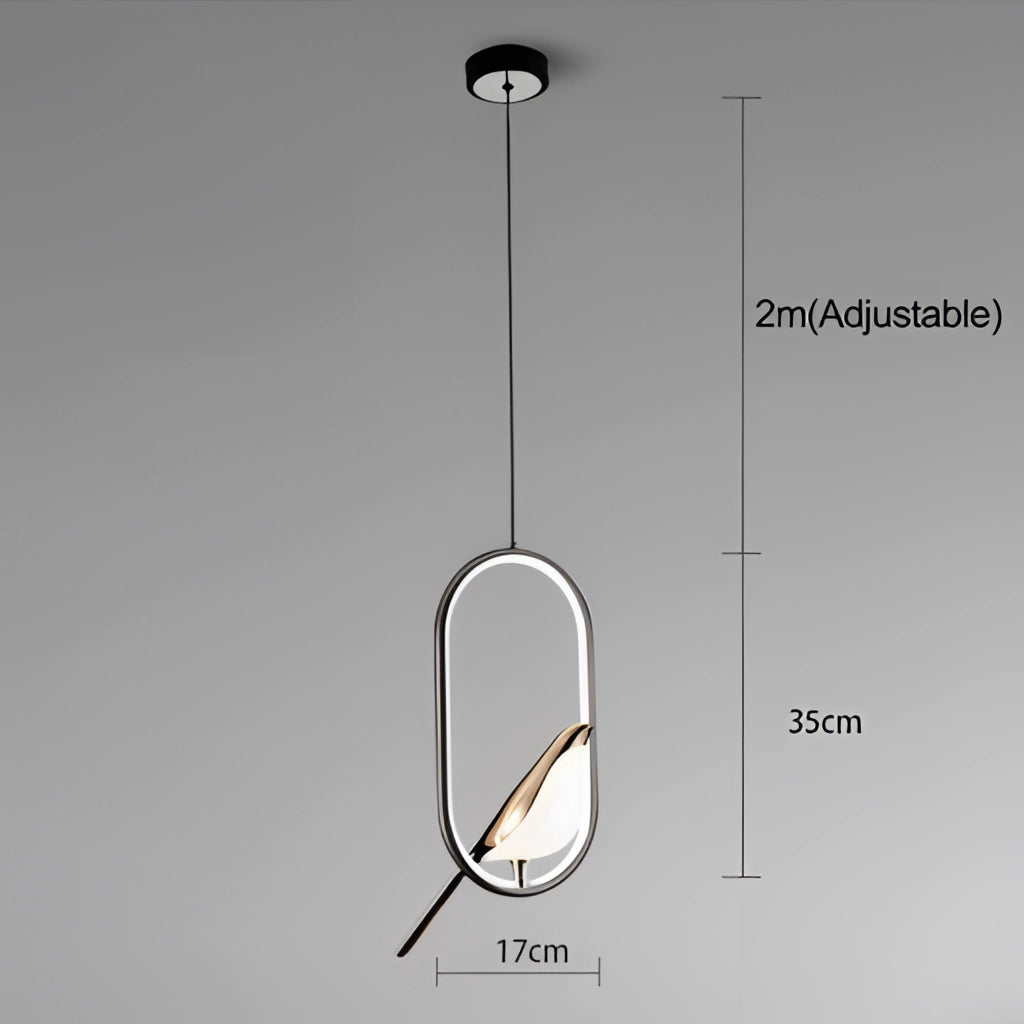 Modern Rotatable Wall Sconce with 360-Degree Lampshade in Gold, Variant Ellipse-Black with Warm Light, featuring a sleek metal and glass design.