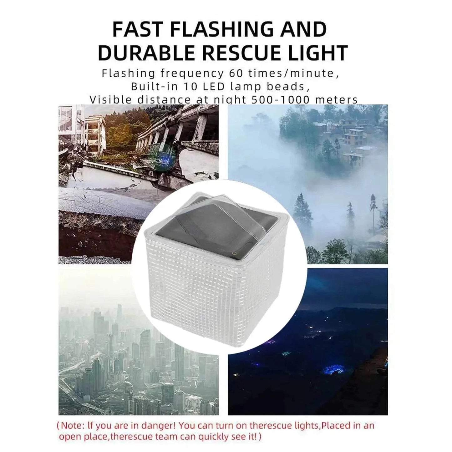 A portable, lightweight solar outdoor light with IP65 waterproof rating, featuring RGB and white color options, and designed for long battery life. The light is placed outdoors in a natural landscape setting.