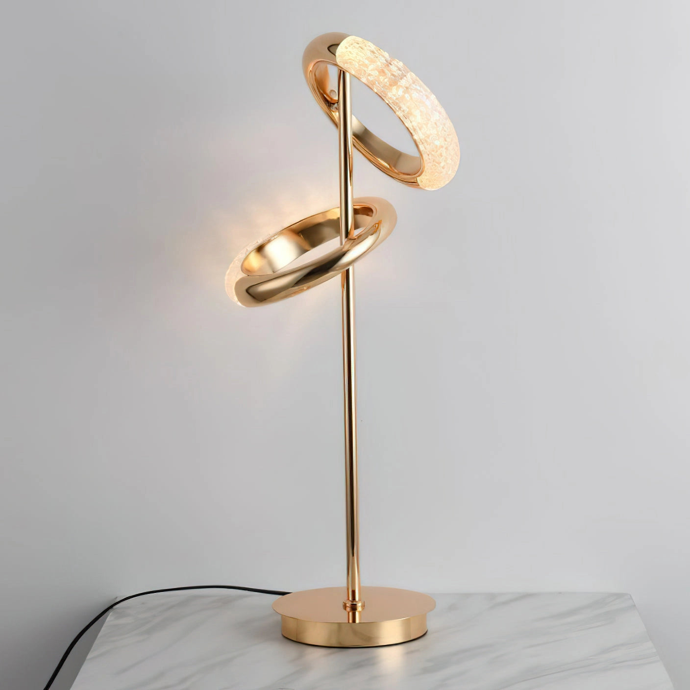 Adjustable Nordic Style Wall Lamp with rotatable design featuring a sleek metal base, wooden accents, and a modern glass lampshade.