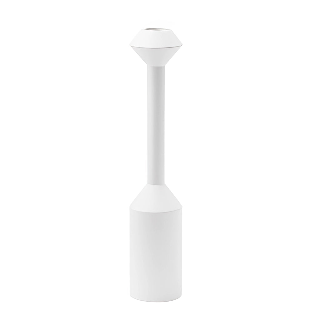 Black wooden candle holder set for home decor, 28cm in white, displayed in a home setting.
