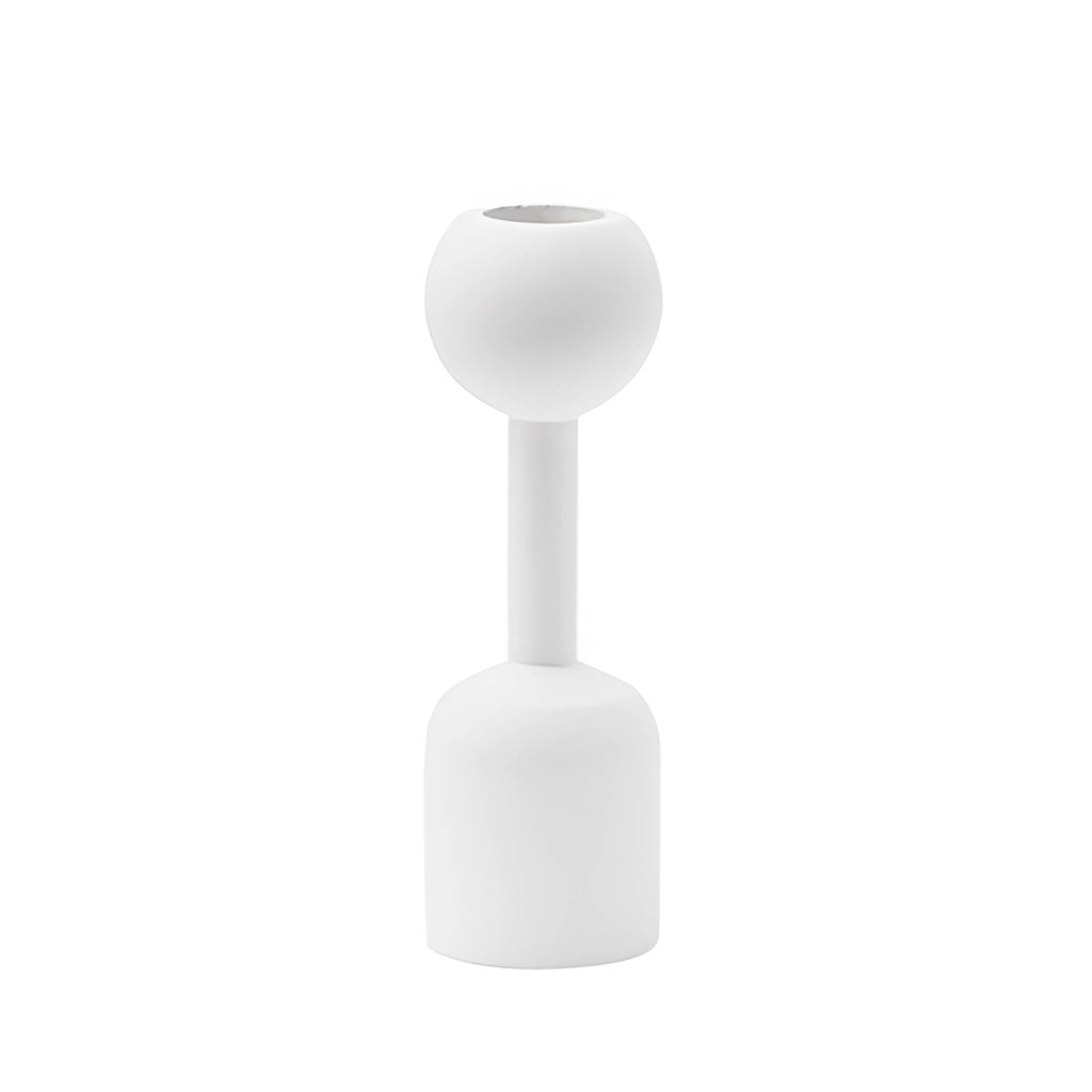 Black Wooden Candle Holder Set for Home Decor, 13.5cm, shown in white background.