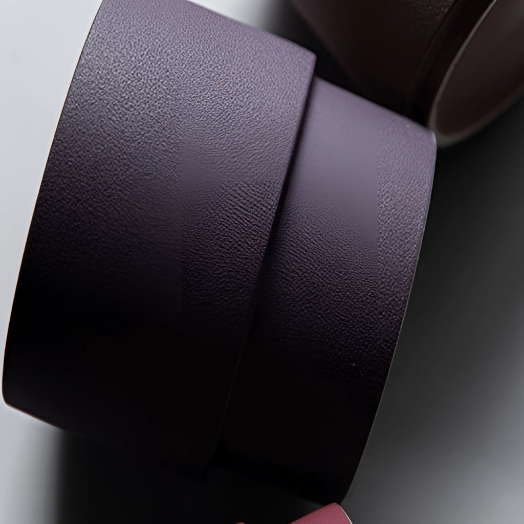 Bright Porcelain Stackable Flowerpot Planters in a vibrant magenta color, shown neatly stacked and ready for use.