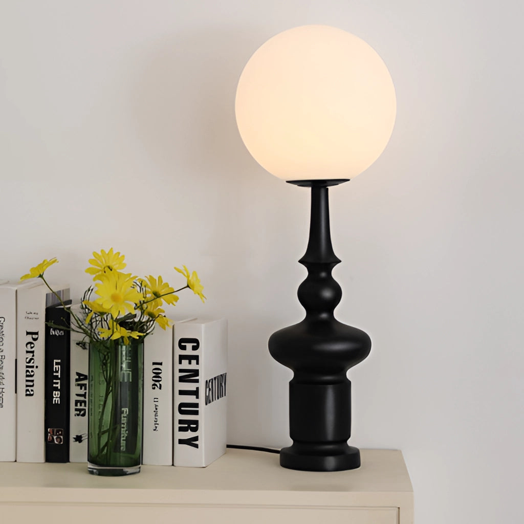LED floor lamp with two usage modes next to a vase with yellow flowers.