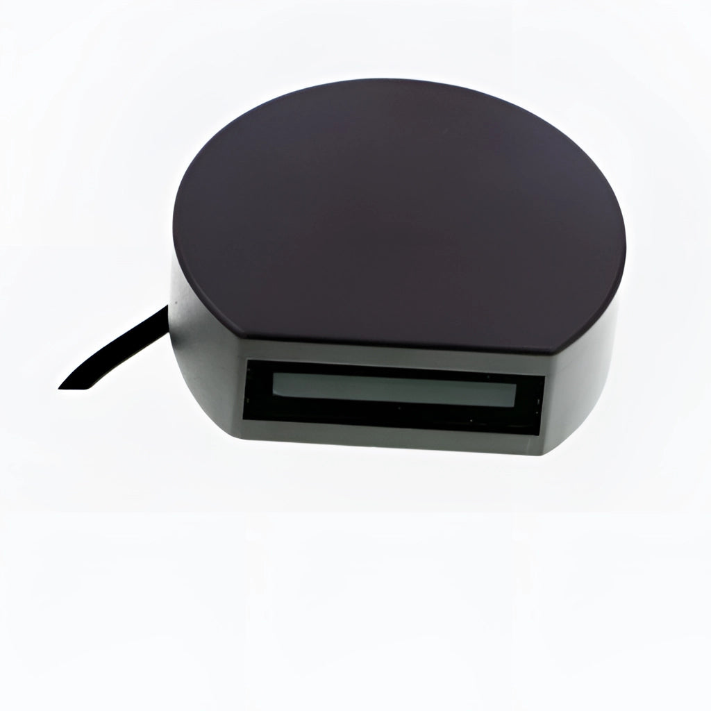 Modern Metal Wall Lamp LED Sconce in Sand Black/Grey, featuring a rectangular aluminum frame with borosilicate glass shade.