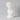 Medium Dame Neoclassical Greek Head Resin Vase featuring a detailed sculpture of a woman's face and hairstyle.