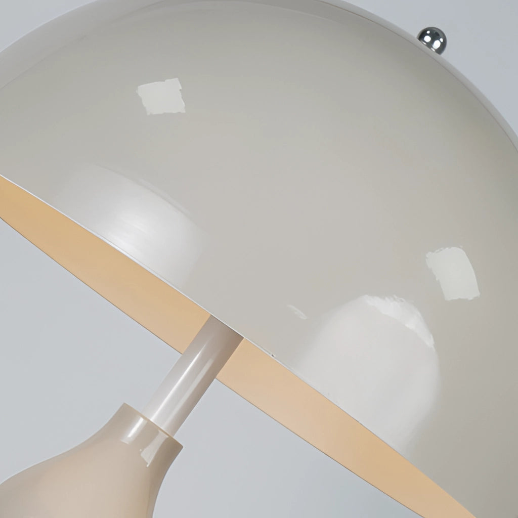 Scandinavian LED floor lamp with adjustable brightness, featuring a Nordic style design with a sleek metal and plastic finish, circular base, and minimalist light fixture.