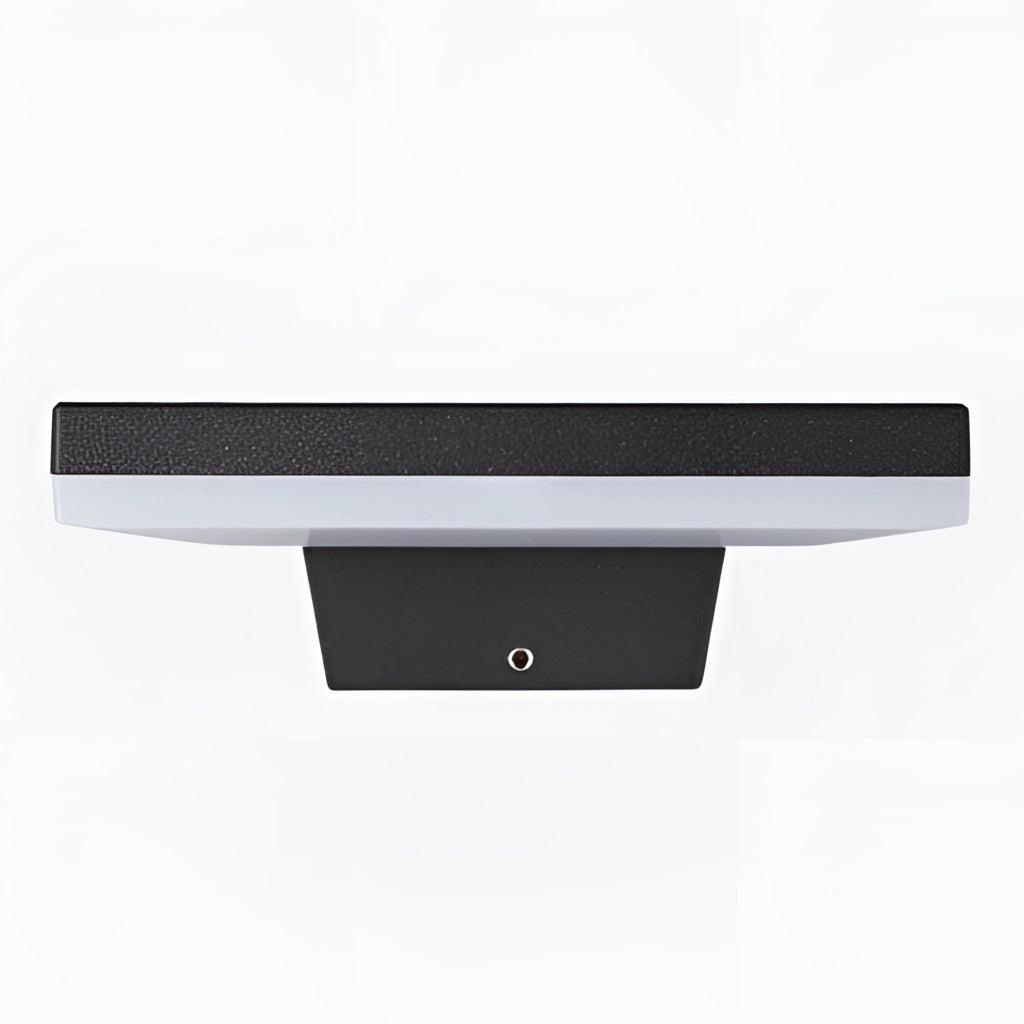 Waterproof LED Outdoor Wall Lamp Aluminum Light Fixture mounted on an outdoor wall.